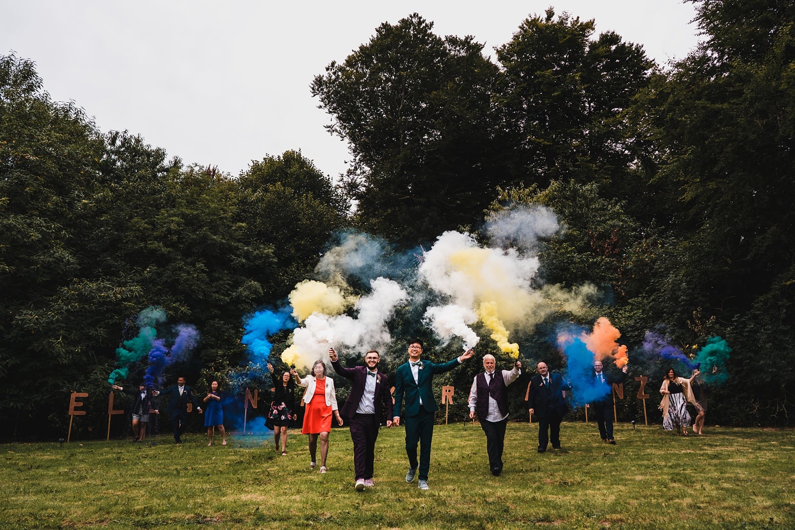 trefusis estate wedding